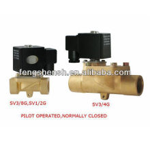 Water solenoid valves